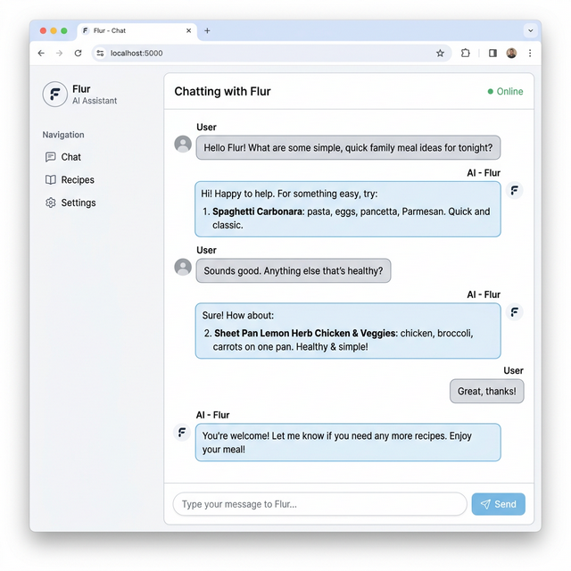 Flur AI Feature Screenshot